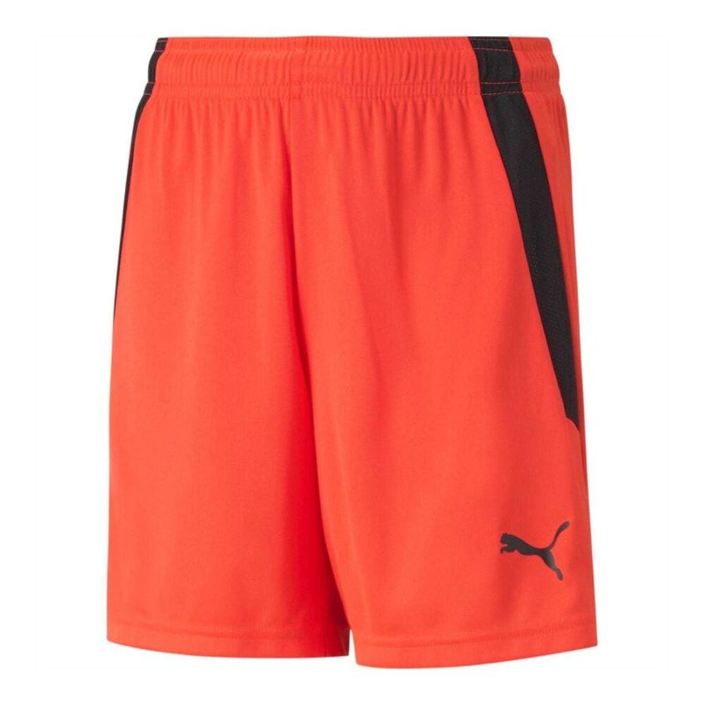 Puma Childrens/Kids Team Liga Football Shorts / Classic Red/Black